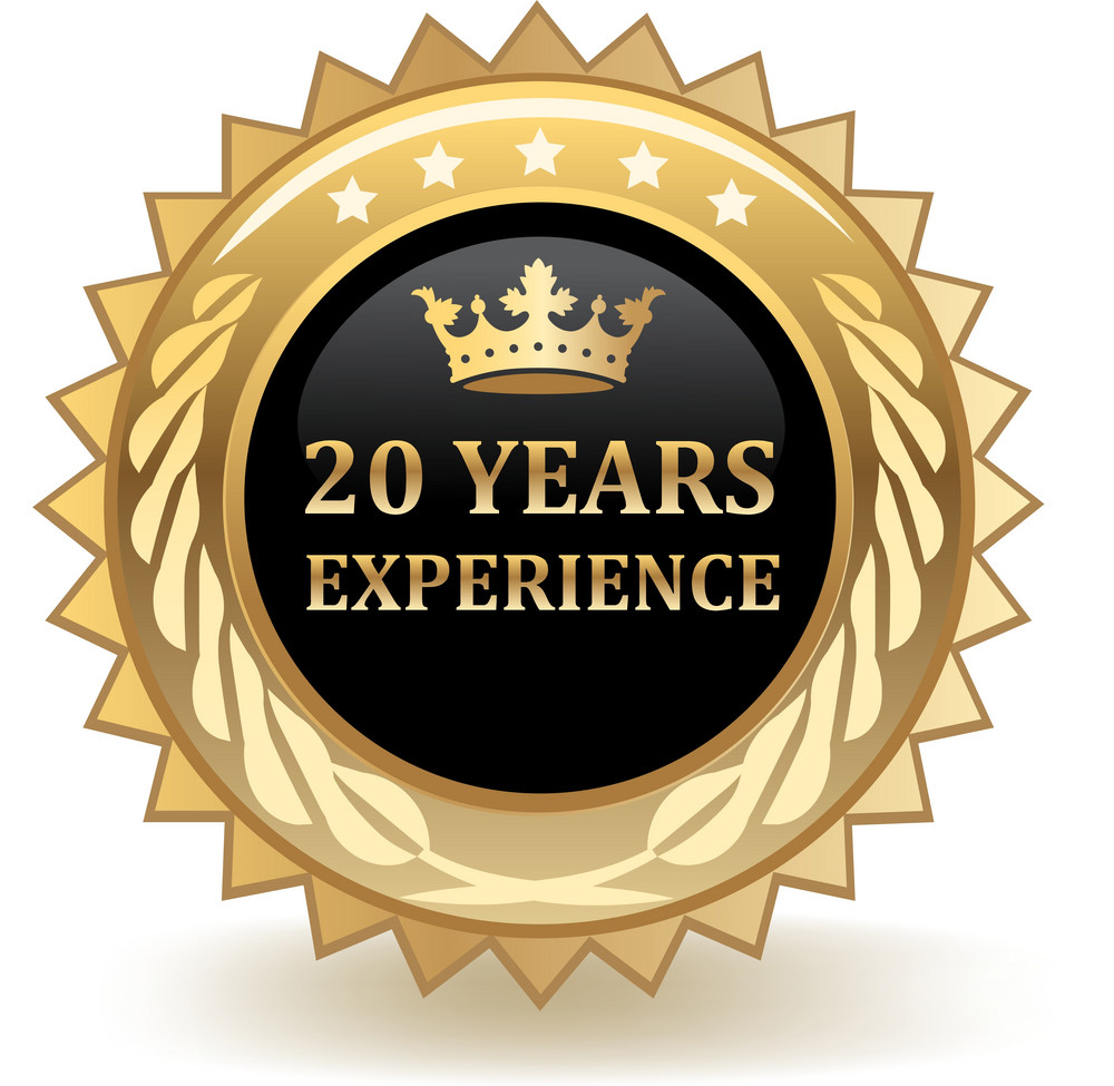Over 20 years of service