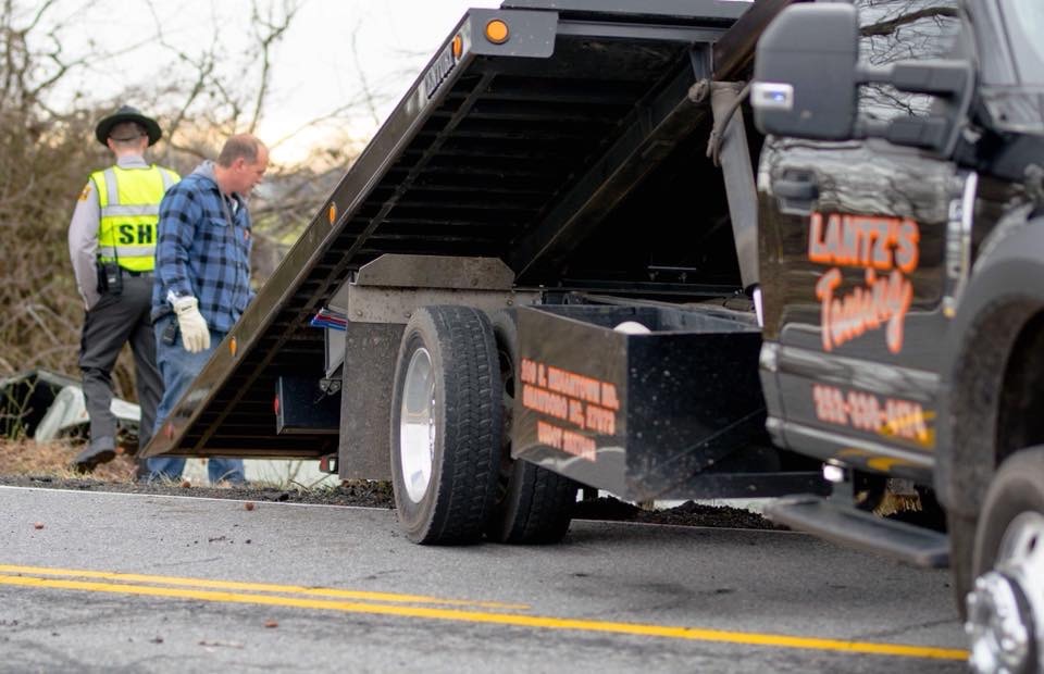 Lantz's towing equipment